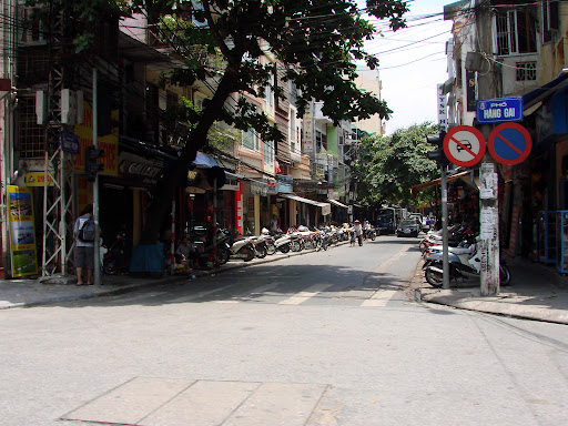 Hang Gai Street in Hanoi